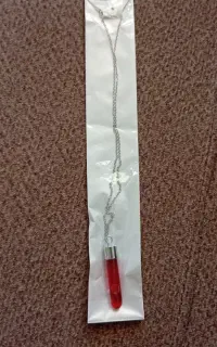 گردنبند  طرح خون