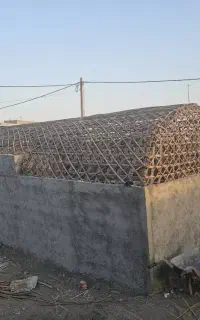 آلاچیق سنتی بلوچی یا همون(کپر)