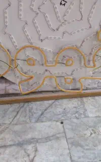 تابلوی نئون قهوه