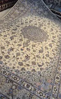 یک جفت فرش ۹ متری دستباف کاشان