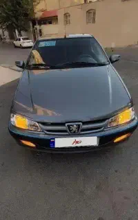 پژو پارس بدون رنگ و ضربه وبدون توضیحات  صفر صفر