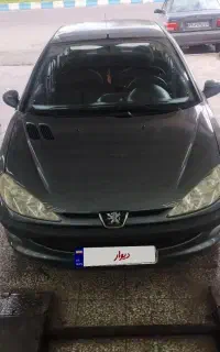 پژو۲۰۶تیپ۲موتور صفر قانونی تعویض