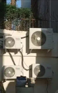 نصب سرویس  اسپیلت وکولر های ابی خدمات کامل