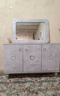 ست آینه کنسول تی وی جاکفشی