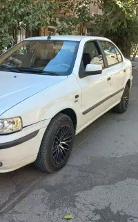 سمند ای اف سون دوگانه کارخانه بدون رنگ
