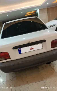 پراید سفید مدل 1389