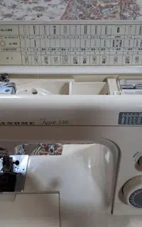 چرخ خیاطی جانومه ۵۵۰