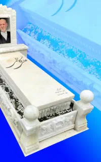 سنگ مزار مستقیم از در کارخانه- تمام انواع سنگ قبر