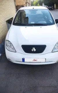 تیبا سفید شاسی پلم