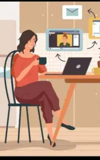 دعوت به همکاری خانوما برای کار توخونه با موبایل