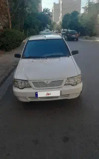 پراید۱۳۲ سفید ۹۱ فرمان هیدرولیک ترمز ای بی اس