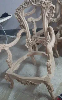 مبل خام چوب گردو