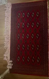 قالیچه پشتی ترکمن