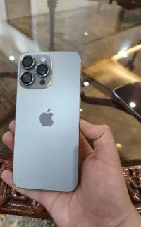 گوشی آیفون ۱۵ پرومکس ۲۵۶ گیگ نچرال تیتانیوم