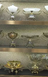 ست پذیرایی برنزی لوکس ، مناسب جهیزیه و دکور منزل