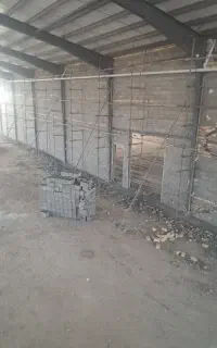 دیوار چینی سیمان کاری جوشکاری