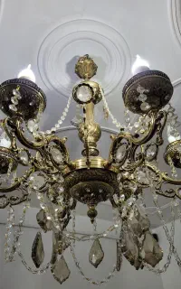 لوستر تمام برنز سالم وزن ۱۶هزارگرم