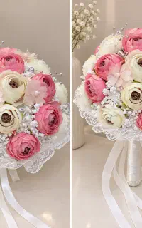 دسته گل عروس