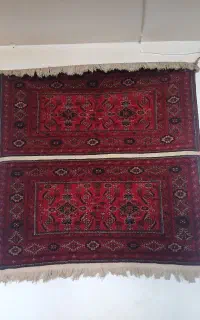 ۴عدد پشتی دیوار کوب دستبافت بسیار قدیمی