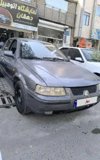 سمند مدل86 دوگانه کارخانه بی رنگ