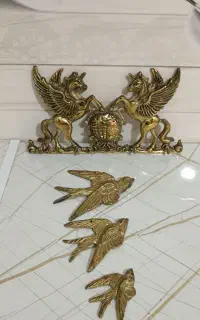 جاکلیدی برنز و دیوارکوب زیبا