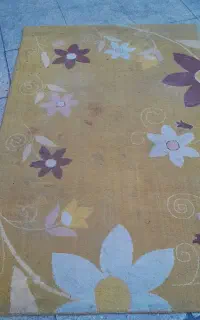 قالیچه خوش رنگ و خوش اندازه فقط شستن میخواد
