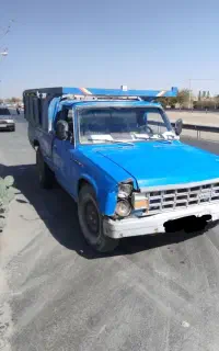 حمل مصالح ساختمانی با نیسان جک دار
