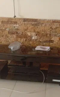 میز تلوزیون شیشه ای
