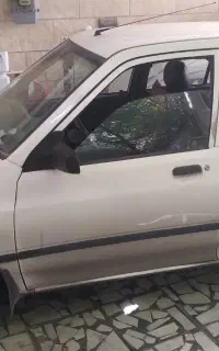 پراید SE مدل ۹۶ بی رنگ و بدون خط وخش
