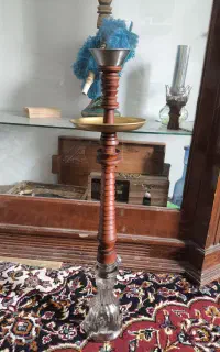 قلیان چوب سرخه دار