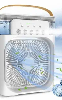 پنکه رومیزی مه پاش USB پنکه خنک کننده با اسپری آب