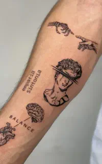 اجرا و آموزش تمامی سبک های تتو تخصصی صفایه با مدرک