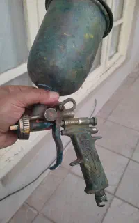 پیستوله رنگ و شیلنگ
