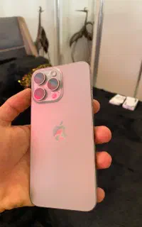 آیفون ۱۵ پرومکس 256GB باطری ۱۰۰ ، تیتانیوم