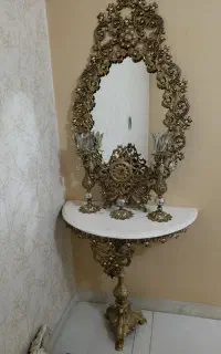 آیینه کنسول برنزی