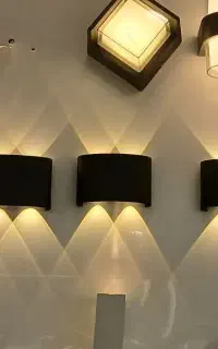 چراغ دکوراتیو دیواری مدرن کم مصرف واترپروف