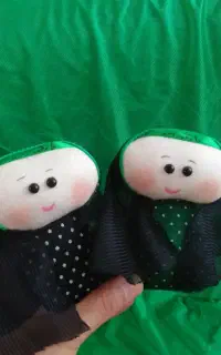 عروسک های چادری نذری