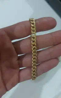 دستبند کارتییر طلا مردانه