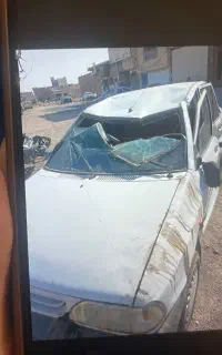 پراید تصادفی