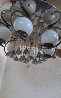 لوستر حبابی کاملا سالم و نو