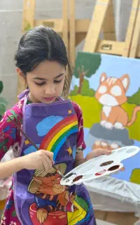 کلاس نقاشی کودکان