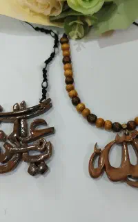 آویز چوبی ماشین