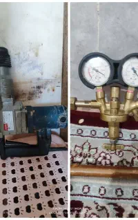 مانومتر زینسر آلمان+،پیکور ۸ کیلو،+پمپ باد فندکی