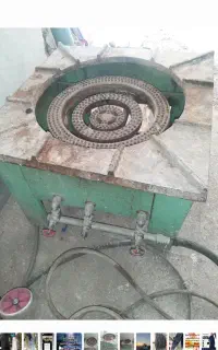 پلوپز سه شعله چدنی
