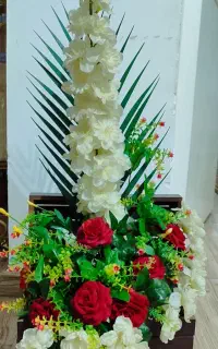 گل مصنوعی زیبا نو نو