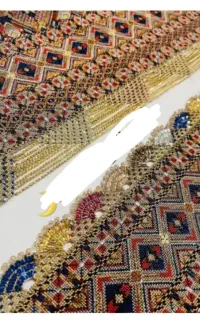 انواع کریشی و سرتوپ و آیینه دوزی