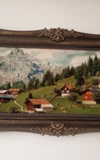 تابلو فرش طرح دستبافت