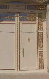 رنگ آمیزی درب پنجره و ساختمان