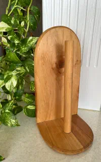 جا دستمال چوبی نونو
