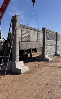 دیوار پیش ساخته بتنی دو رو نما ۱۲ سانتی